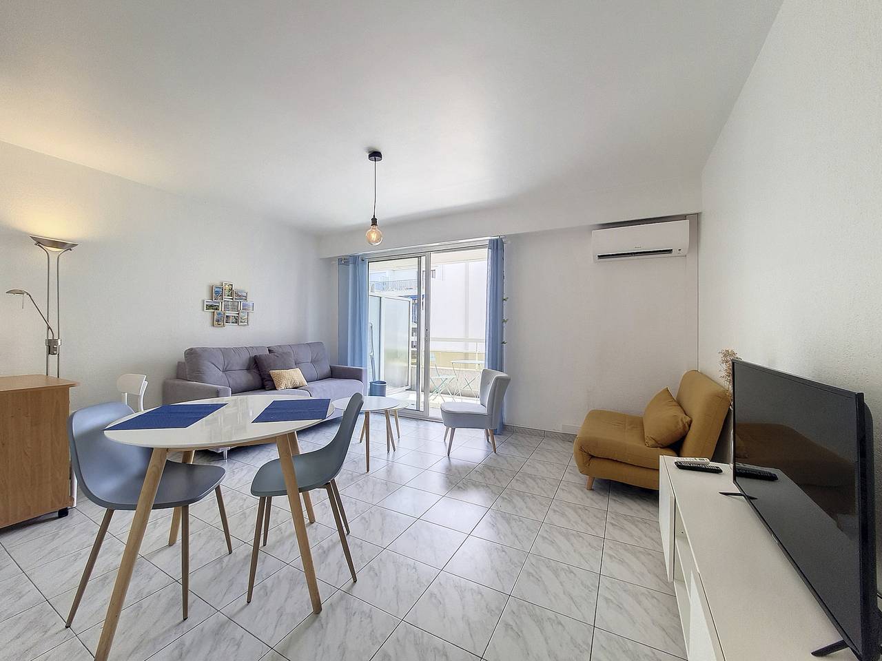Entire studio, N&J  - Cocoon Azur  - Terrace in the heart of Libération area in Nice (France), Nice region