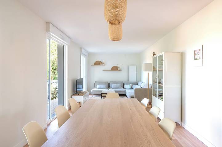 Ferienhaus für 10 Personen, mit Garten und Balkon, mit Haustier