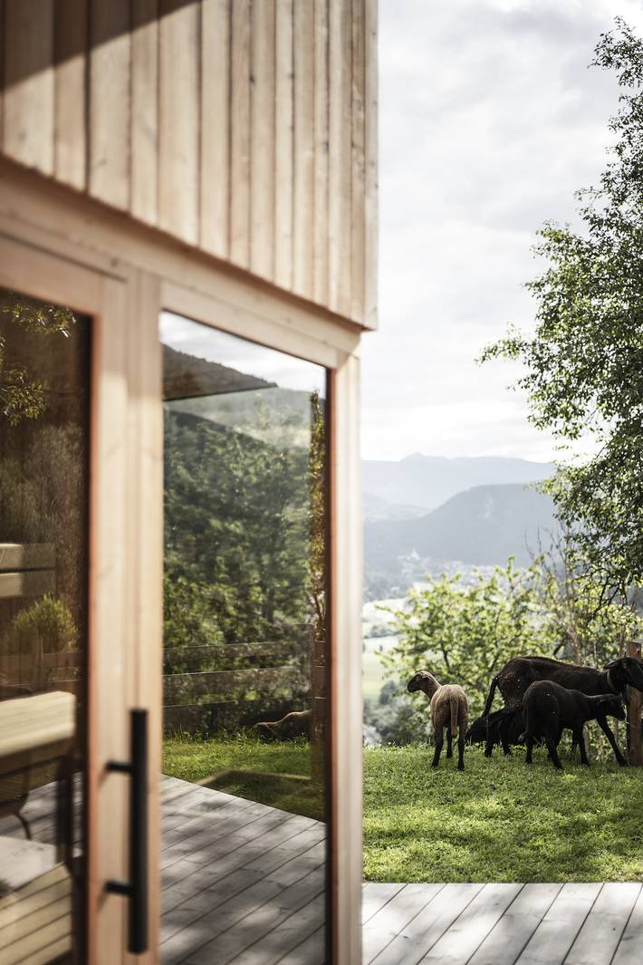 Hütte für 6 Personen, mit Garten und Sauna am Kronplatz