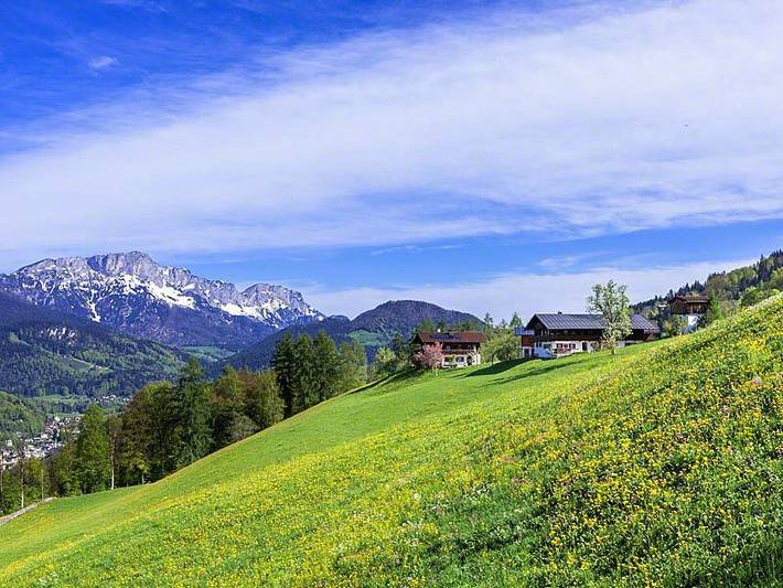 Ganze Ferienwohnung, Spinnerlehen - Ferienwohnung Hochkalter, für 4 Personen, 65 qm,  mit 2 separaten Schlafzimmern und Balkon in Schönau am Königssee, Berchtesgadener Alpen
