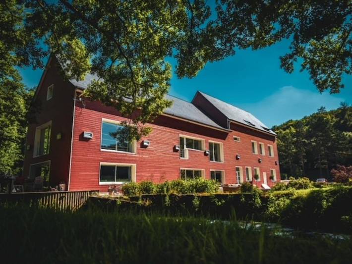 Gîte pour 14 personnes, avec Jacuzzi et Terrasse ainsi que Jardin et Vue à Saint-Aubin-sur-Scie