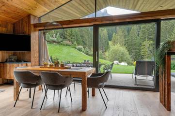 Chalet für 4 Personen, mit Sauna und Whirlpool sowie Garten in Trentino-Südtirol