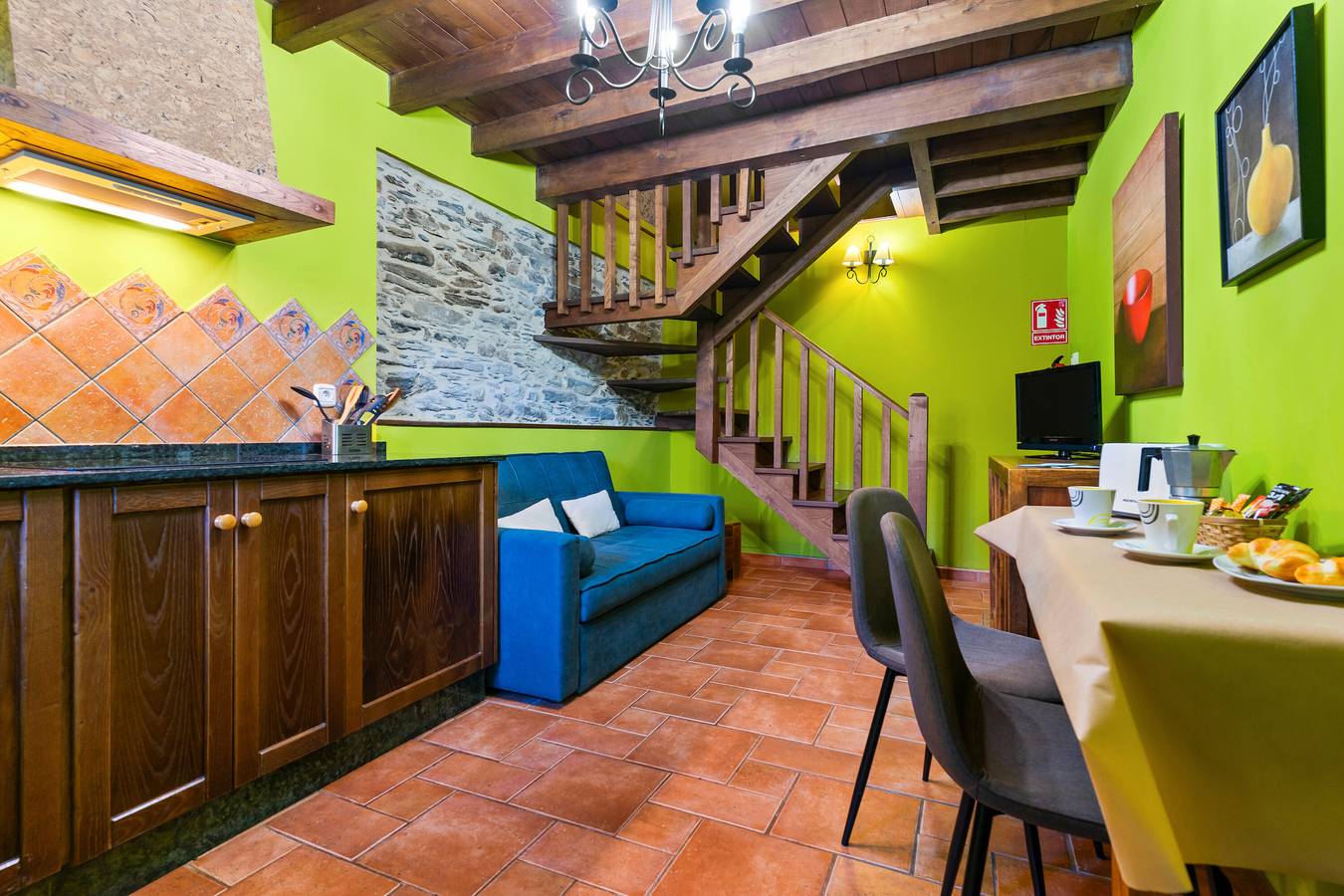 Casa rural 'Picon' con terraza compartida, jardín compartido y Wi-Fi in Ortigueira, Costa de Galicia