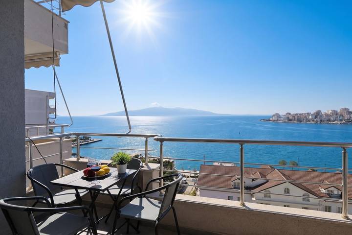 Ferienwohnung für 4 Personen, mit Balkon und Meerblick, kinderfreundlich - 1