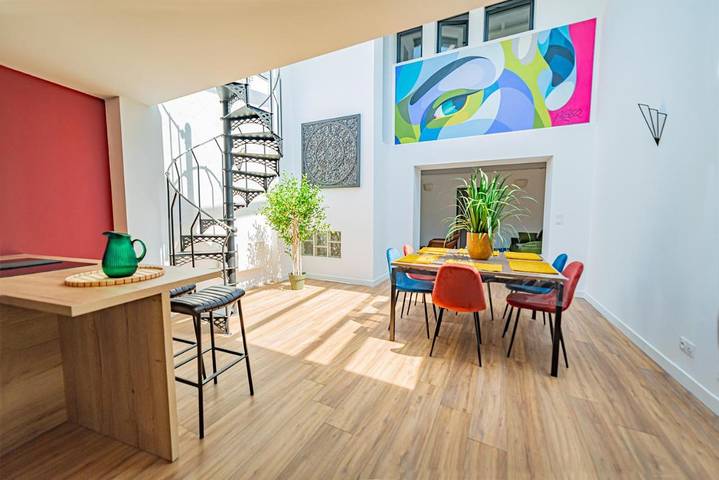 Villa pour 6 personnes, avec vue et terrasse, animaux acceptés