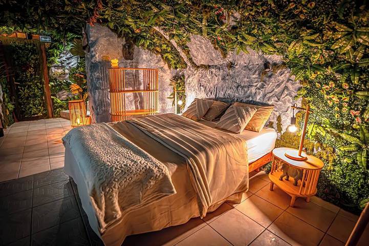 Appartement entier, Junglecavern – Spa privé, logement atypique in Albertville, Région d'Albertville