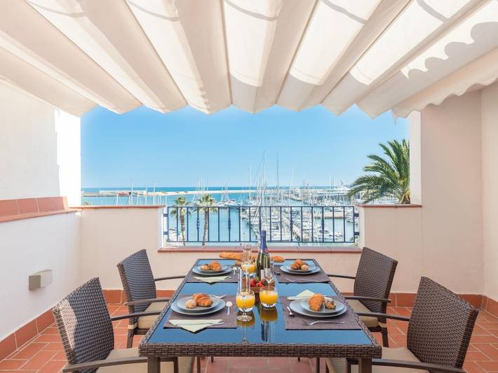 Apartamento para 5 personas, con Vistas al mar y Balcón/Terraza en Costa del Garraf