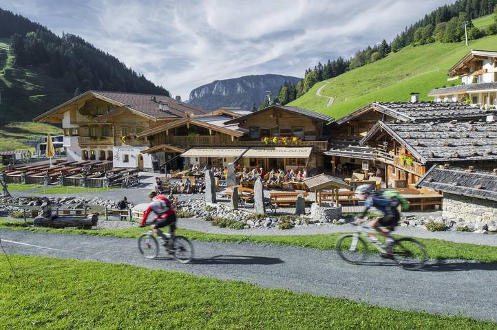 Hütte für 5 Personen, mit Balkon und Garten in Söll