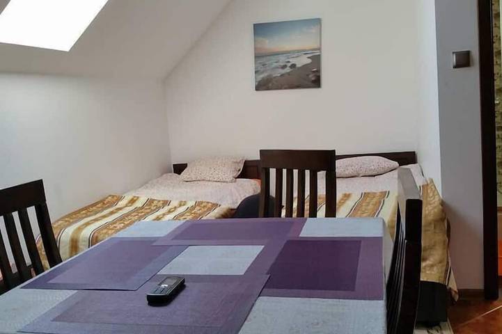 Ganze Wohnung, Lazy Town Apartment - Ein Schlafzimmer Wohnung, Schläft 4 in Granica Łazy, Jezioro Jamno