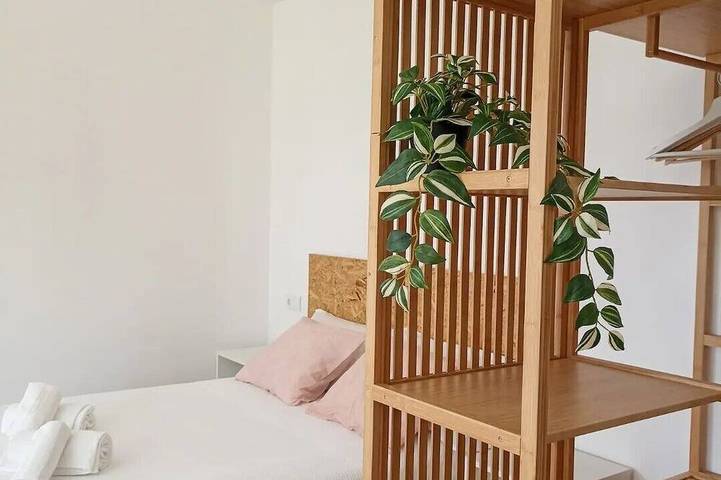 Apartamento para 4 personas, con jardín en San Vicente do Mar