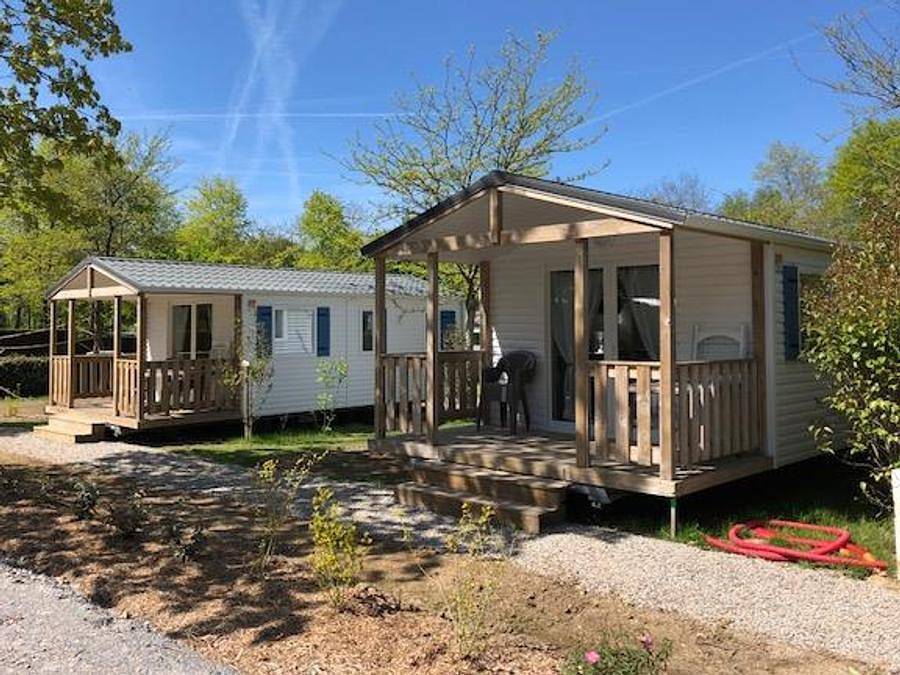 Camping La Forêt - Mobilhome 4 personnes - Cottage Caraibes in Aizenay, Vallée de la Loire