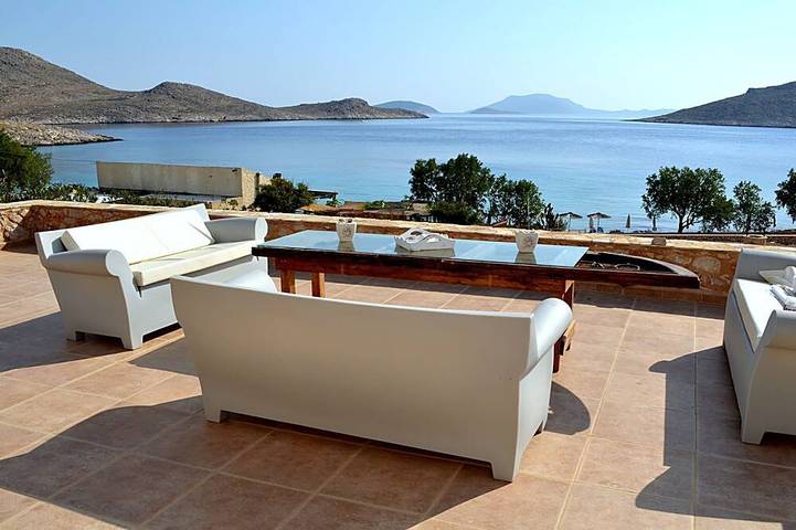 Ferienhaus für 6 Personen, mit Garten auf Chalki