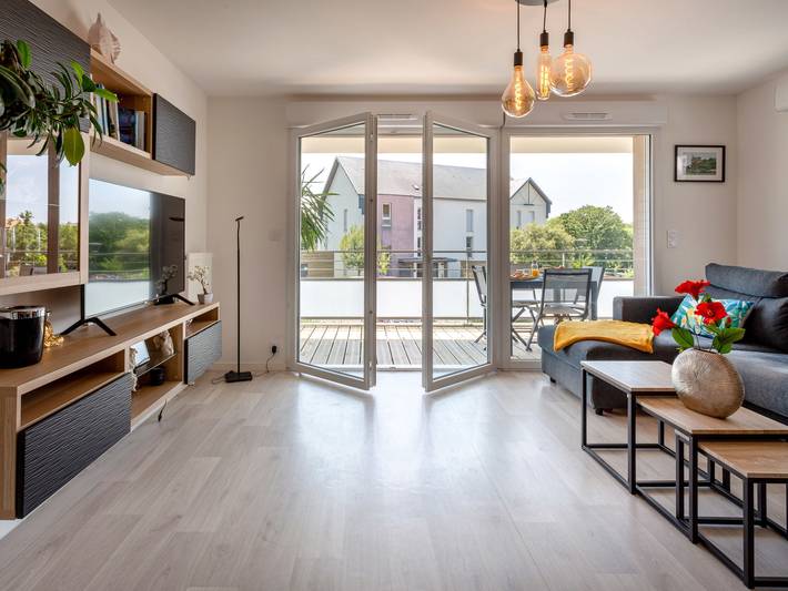 Appartement de vacances pour 4 personnes, avec Balcon