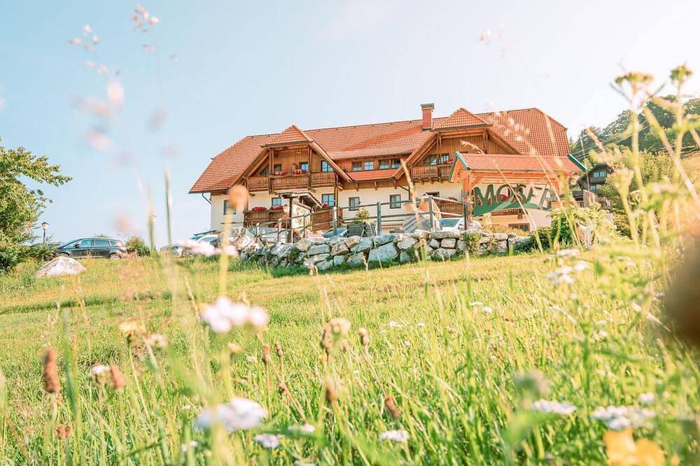 Doppelzimmer, Toilette und Dusche getrennt - Alpengasthof Moser in St. Lambrecht, Murau (Kreischberg)