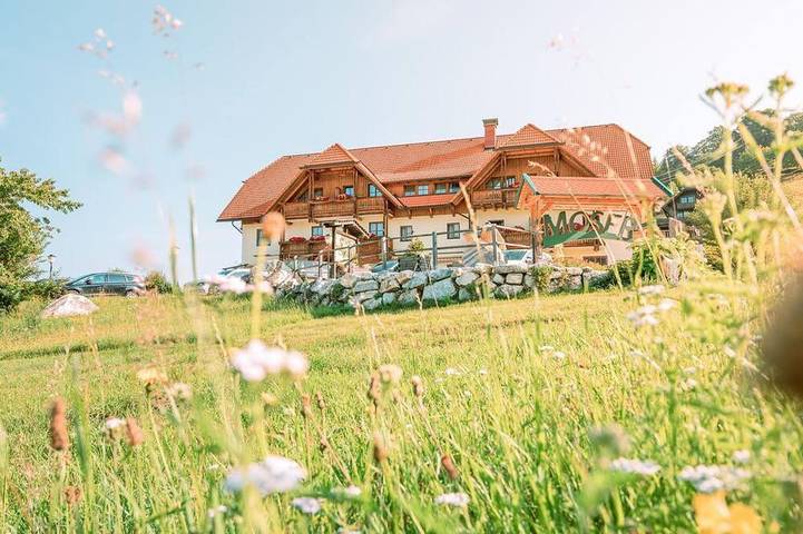 Doppelzimmer, Toilette und Dusche getrennt - Alpengasthof Moser in Sankt Blasen, Murau (Kreischberg)