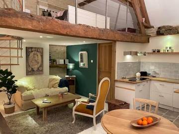 Maison d’hôte pour 2 personnes, avec jardin à Tour-en-Bessin