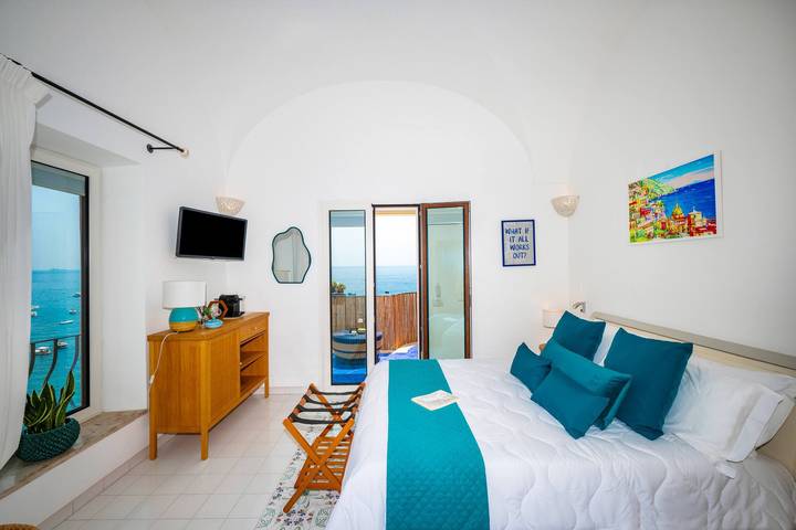 Ferienwohnung für 2 Personen, mit Balkon/Terrasse und Ausblick an der Amalfiküste - 4