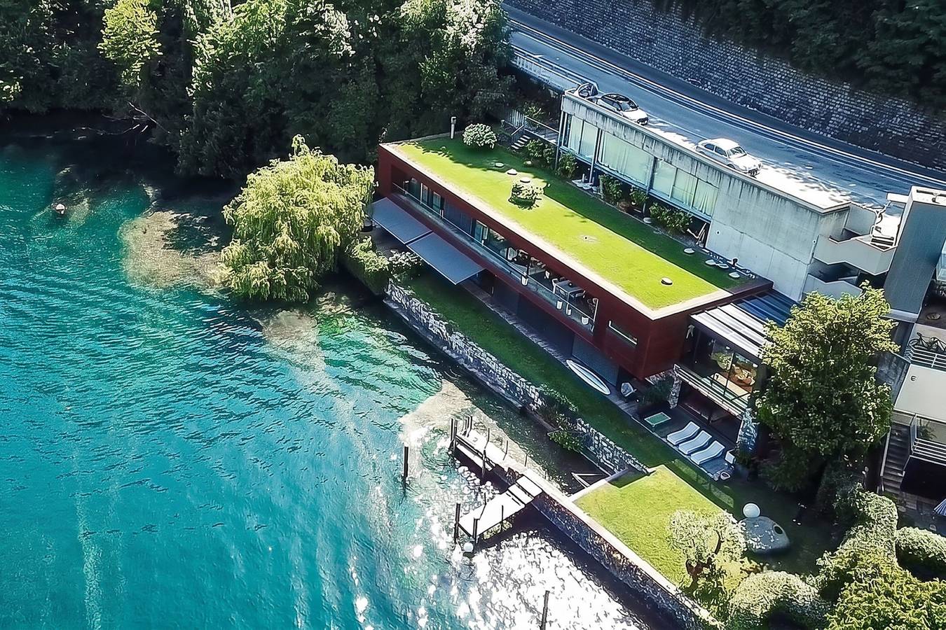 Maison Sur l'Eau in Paradiso, Luganersee