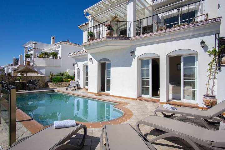 Villa für 6 Personen mit Garten in Frigiliana, Costa del Sol