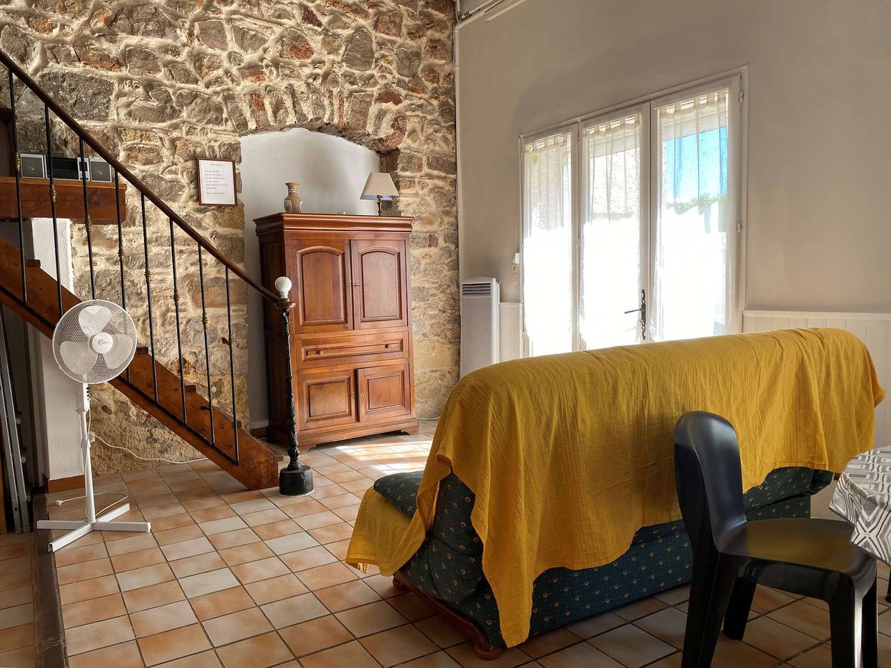 Appartement entier, Appartement T3 au calme avec extérieur privatif, proche étang, tout équipé, 3 chambres. in Balaruc-les-Bains, Côte méditerranéenne (France)