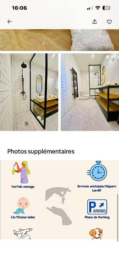 Gîte pour 2 personnes, avec balcon dans Theatre Moliere Scene Nationale - 2