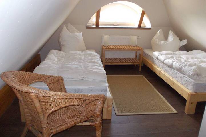 Un Cottage, como era de esperar en la isla de Rügen, incluyendo sauna in Lancken, Dranske
