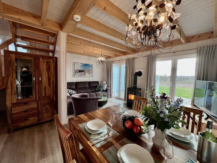 Ferienhaus für 5 Personen, mit Garten und Ausblick sowie Sauna in Kappeln & Umgebung