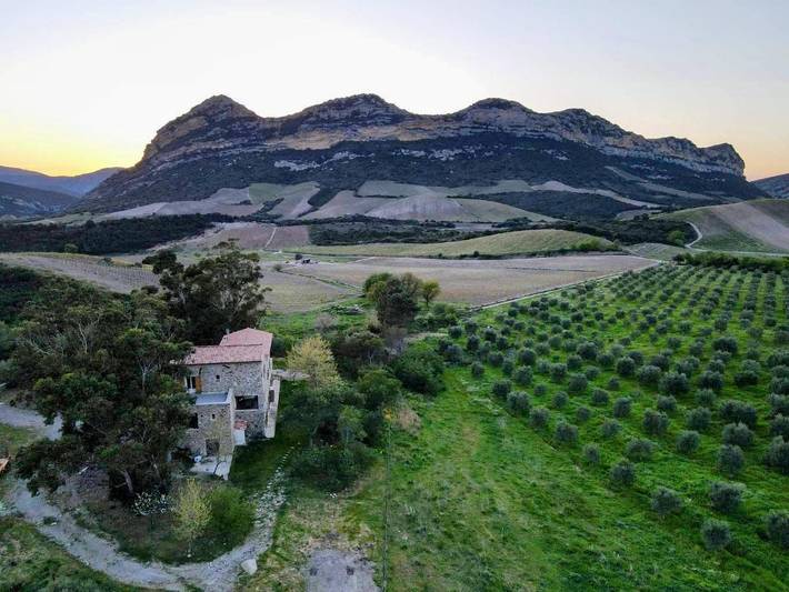Maison d’hôte pour 2 personnes, avec Terrasse ainsi que Jardin et Vue à Saint-Florent