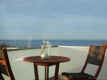 Ferienwohnung für 5 Personen, mit Ausblick und Seeblick sowie Terrasse auf Helgoland