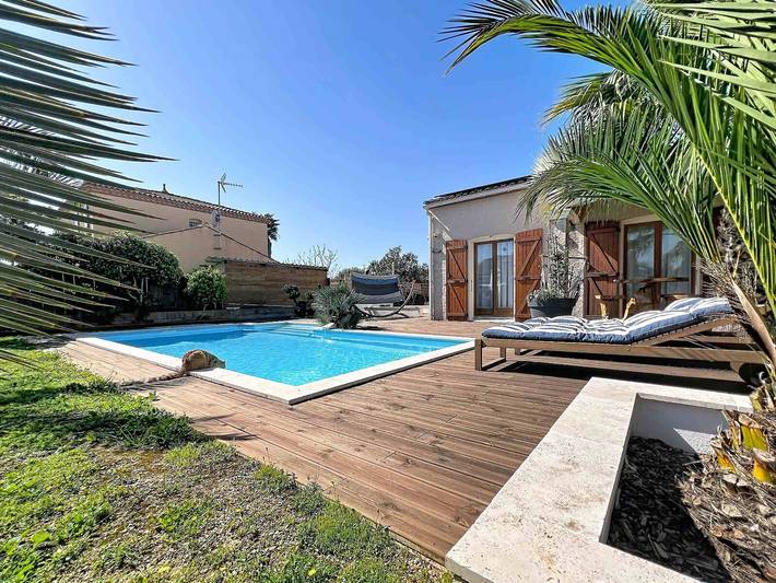 Gîte pour 6 personnes, avec jacuzzi ainsi que jardin et sauna à Vic-la-Gardiole - 2