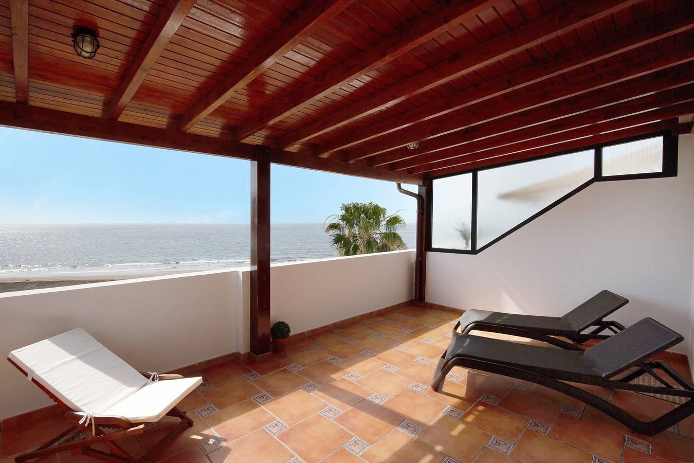 Ferienhaus "Las Vistas" mit Meerblick, privater Terrasse & Wlan in Playa de Gran Tarajal, Gran Tarajal