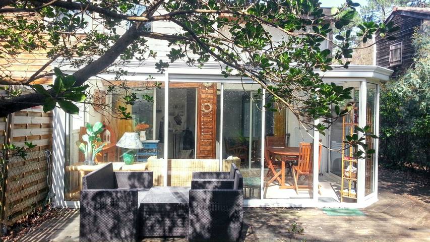 Maison de vacances pour 4 personnes, avec terrasse, animaux acceptés dans Le Moulleau