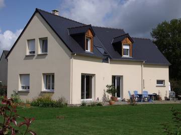 Gîte pour 6 personnes, avec terrasse et jardin, animaux acceptés à La Lucerne-d'Outremer