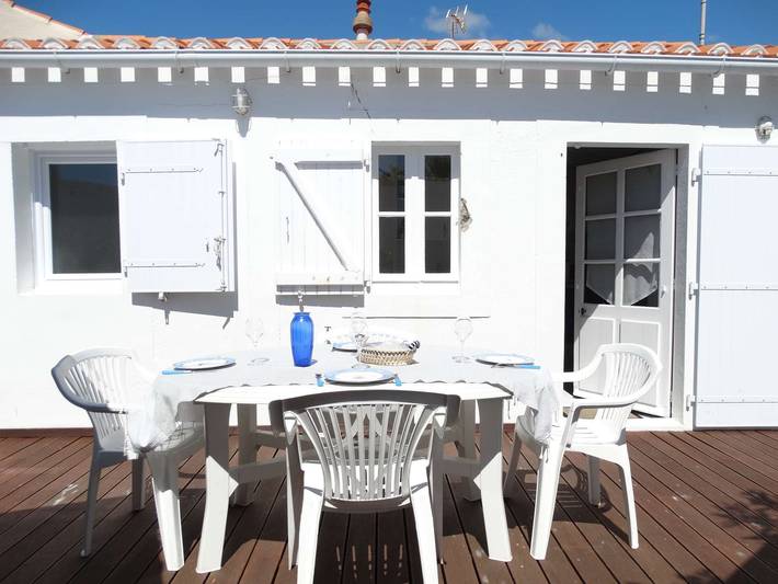 Location de vacances pour 4 personnes, avec terrasse, adapté aux familles à Saint-Gilles-Croix-de-Vie