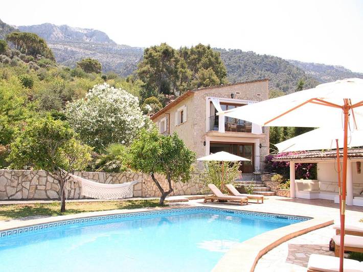 Finca mit hund für 10 Personen, mit Balkon und Terrasse sowie Garten und Pool in Sóller