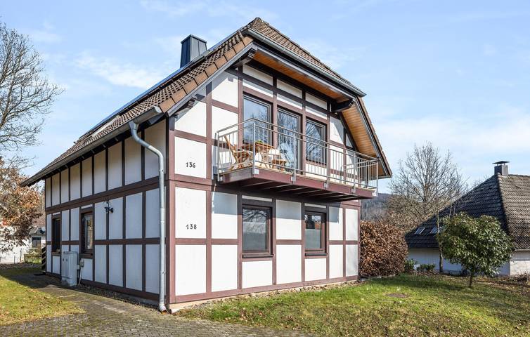 Ferienwohnung für 4 Personen, mit Garten und Terrasse in Frankenau - 2