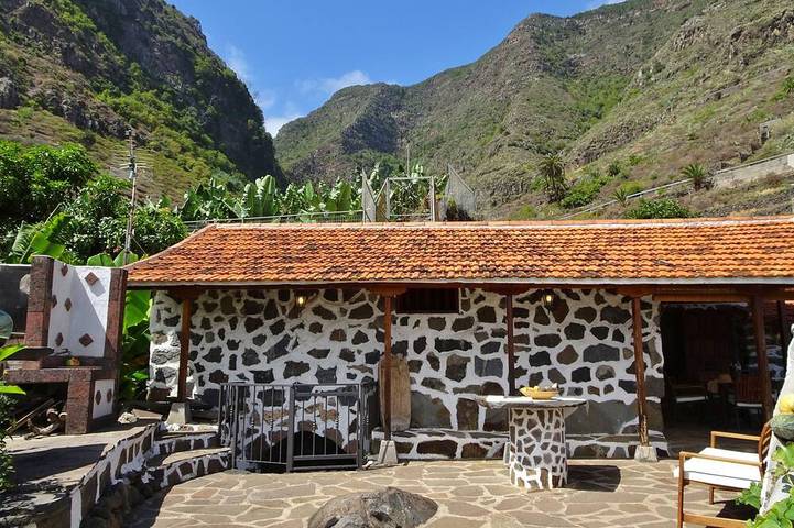 Finca für 3 Personen, mit Garten in Hermigua