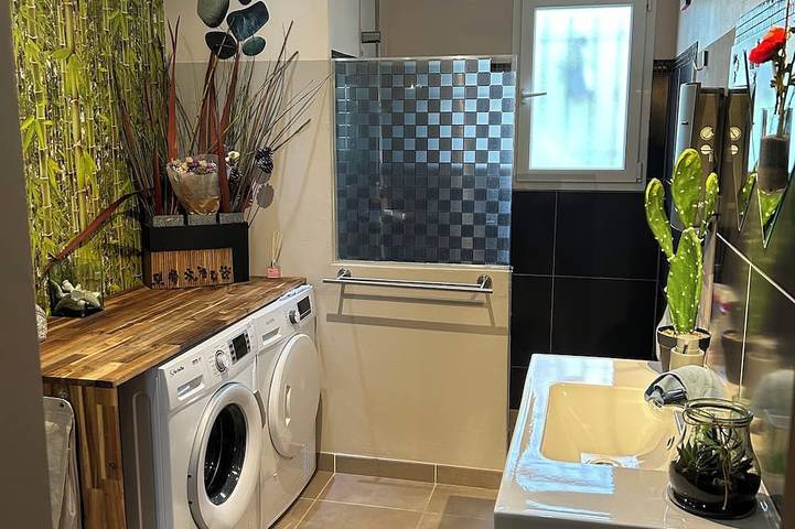 Villa pour 4 personnes, avec terrasse ainsi que jardin et jacuzzi à Saint-Cyr-sur-Mer - 4