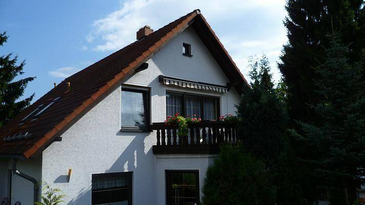 Ferienwohnung für 2 Personen, mit Sauna und Balkon sowie Garten im Zittauer Gebirge