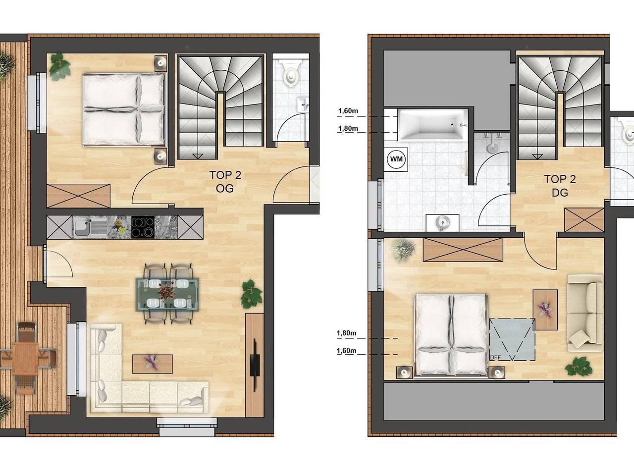 Ganze Ferienwohnung, Johler Appartements 549 - Top 2 in Bezau, Bregenzerwald