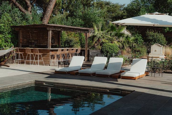 Maison de vacances pour 8 personnes, avec jardin, animaux acceptés à Grimaud