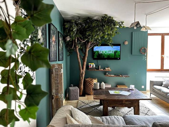 Location de vacances pour 5 personnes, avec jardin à Néant-sur-Yvel