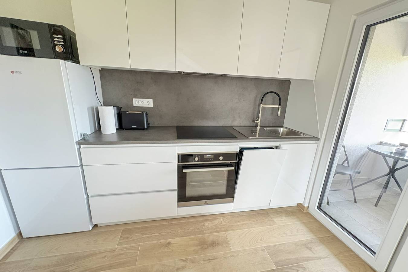 Ganze Wohnung, Ferienwohnung für 4 Personen mit Balkon in Ljubljana, Slowenien