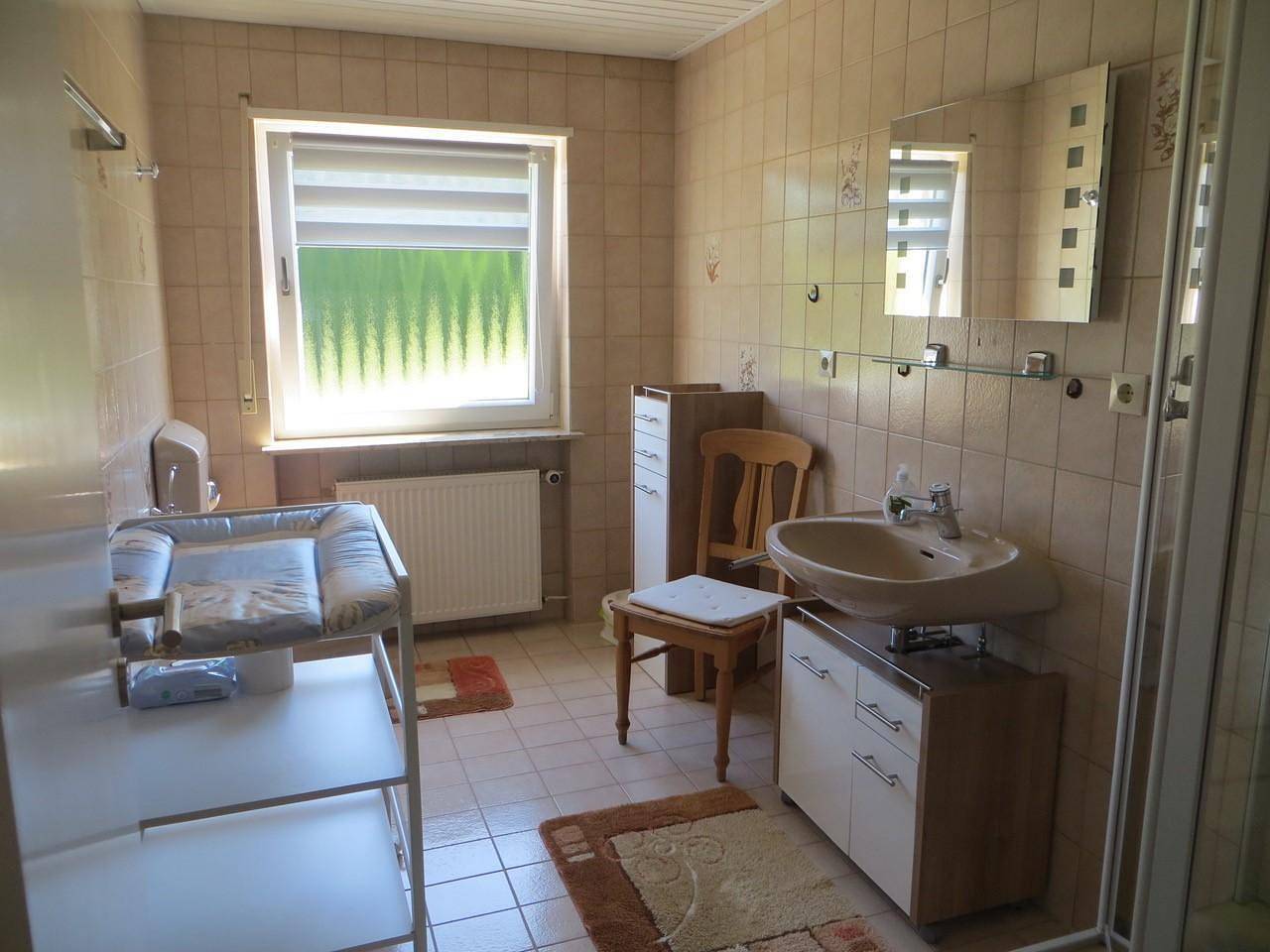 Ganze Ferienwohnung, Appartement/Fewo, Dusche oder Bad, Wc, 1 Schlafrau in Rumbach, Pfalz