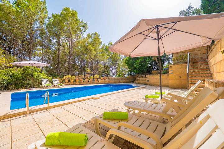 Can Pere Vell - Ferienhaus mit privaten Pool in Andratx. Wifi gratis in Andratx, Mallorca Westen