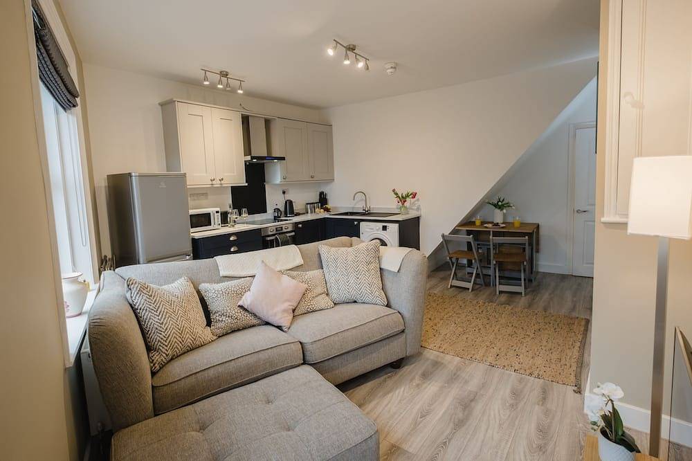 Ganze Wohnung, Apartment-Apartment-Eigenes Badezimmer-Strassenblick in Westliches Yorkshire