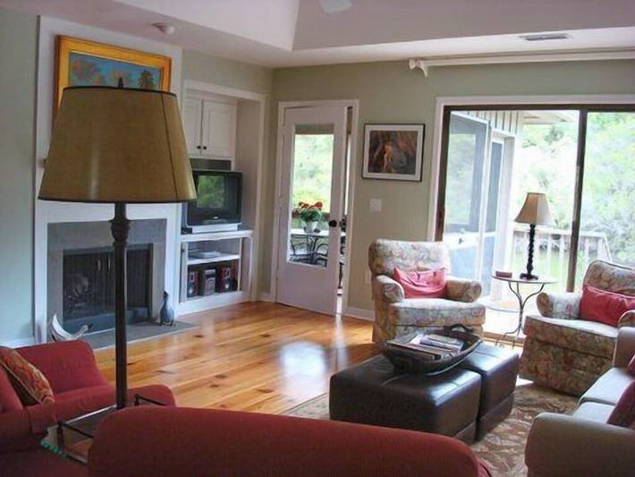 Vacation rental for 4 people, with pool and balcony as well as yard in Kiawah Island