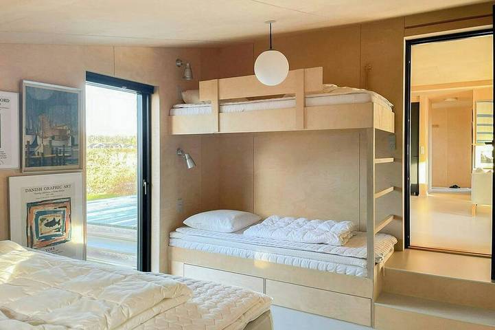 Ferienhaus mit Blick auf die Bucht von Helnæs in Haarby, Kleiner Belt