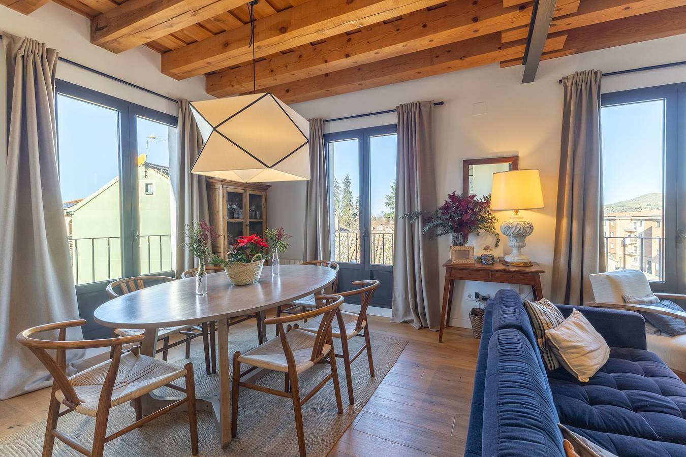 Maison de vacances 'Río Tío Cocinas' avec vue sur la montagne, balcon et Wi-Fi in Real Sitio de San Ildefonso, Province de Ségovie
