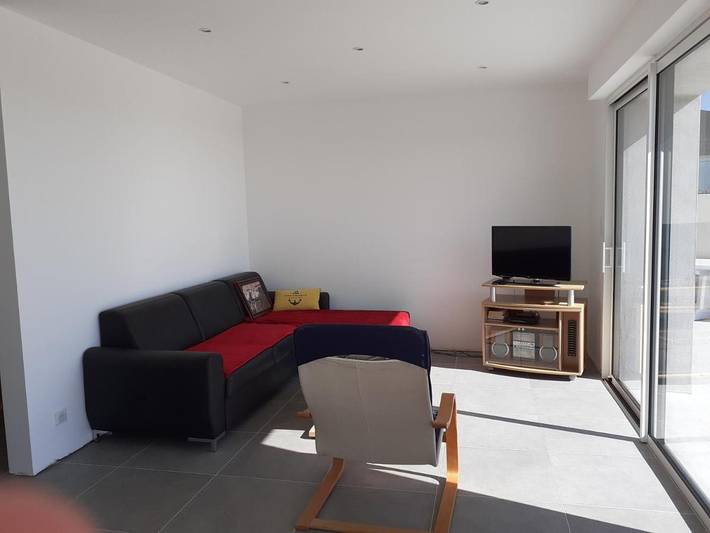 Location de vacances pour 7 personnes, avec terrasse et vue dans Port de Pors Poulhan - 3